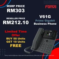 V61G Special Offer, Buy 50 Get 10 for FREE