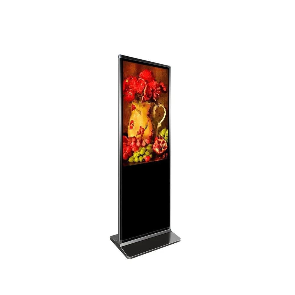 43" Floor Stand Digital Signage Display, Built-in Android, One year AnySignage CMS included